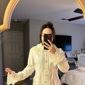 Baby The Stars Shine Bright White Blouse